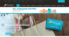 Desktop Screenshot of dawsonsproperty.co.uk